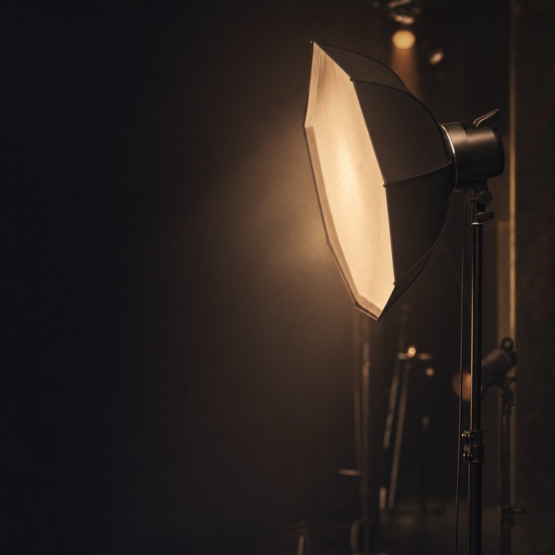Mietstudio Hitzkirch – professionelle Blitzanlage mit Softbox