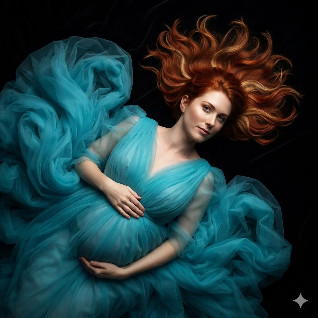 Babybauch Shooting Shooting-Ergebnis – Rebekka, Studio Hitzkirch Luzern