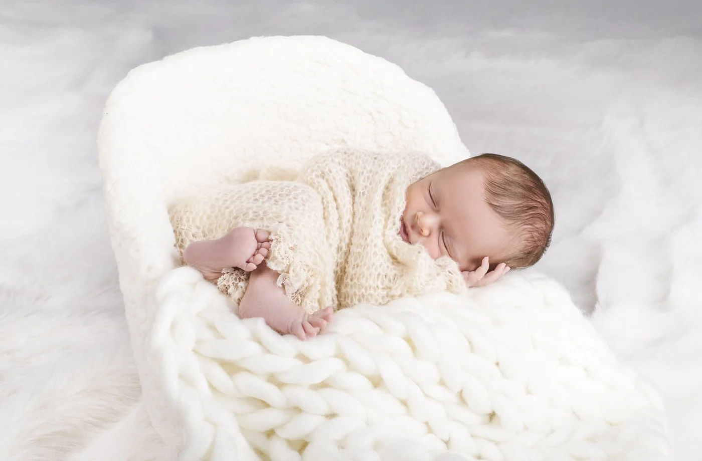 Newborn Fotografie Shooting-Ergebnis – Katharina, Studio Hitzkirch Luzern